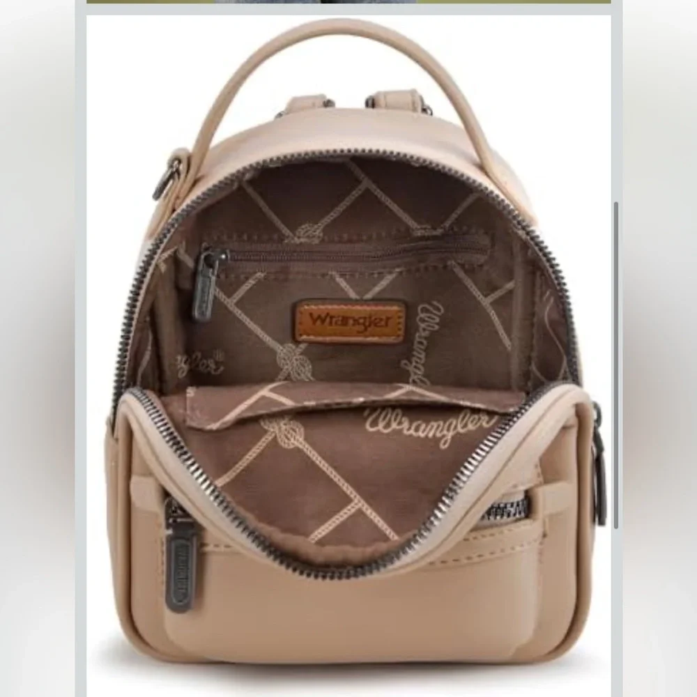 Wrangler mini Backpack and coin Pouch Set